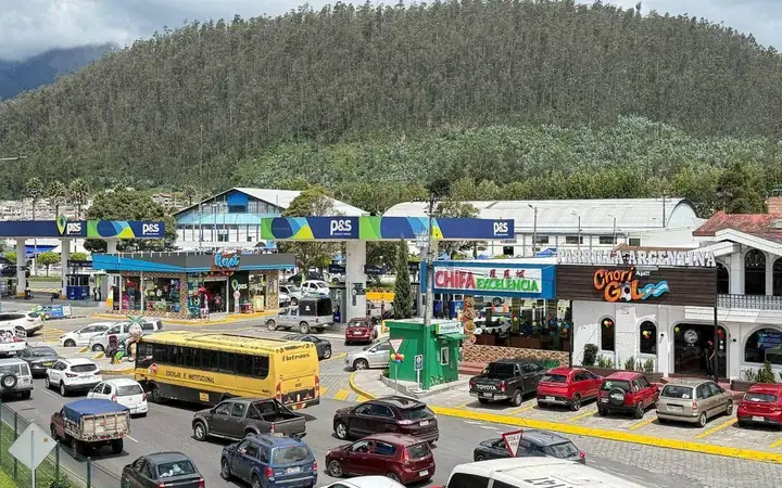 Panamericana Norte camino a Otavalo